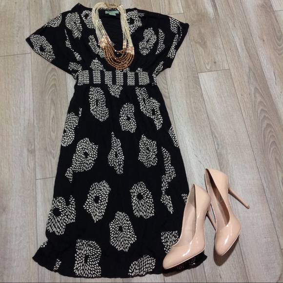 Anthropologie Maple UFO Crinkle Kimono Dress - Picture 2 of 5